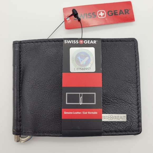 SWISS GEAR | genuine leather billfold wallet - Picture 1 of 5